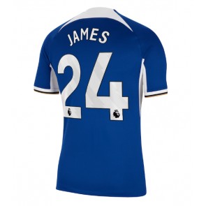 Maillot de foot Chelsea Reece James #24 Domicile 2023-24 Manches Courte